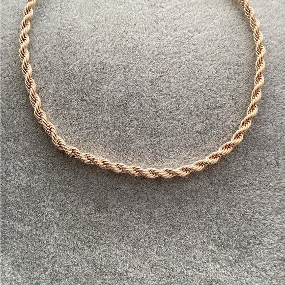 🪻 NWT Gold Rope Chain Anklet - Picture 4 of 7